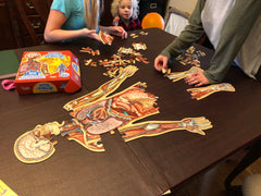 4ft Tall 100-Piece Full Body Human Anatomy Puzzle - For Kids!